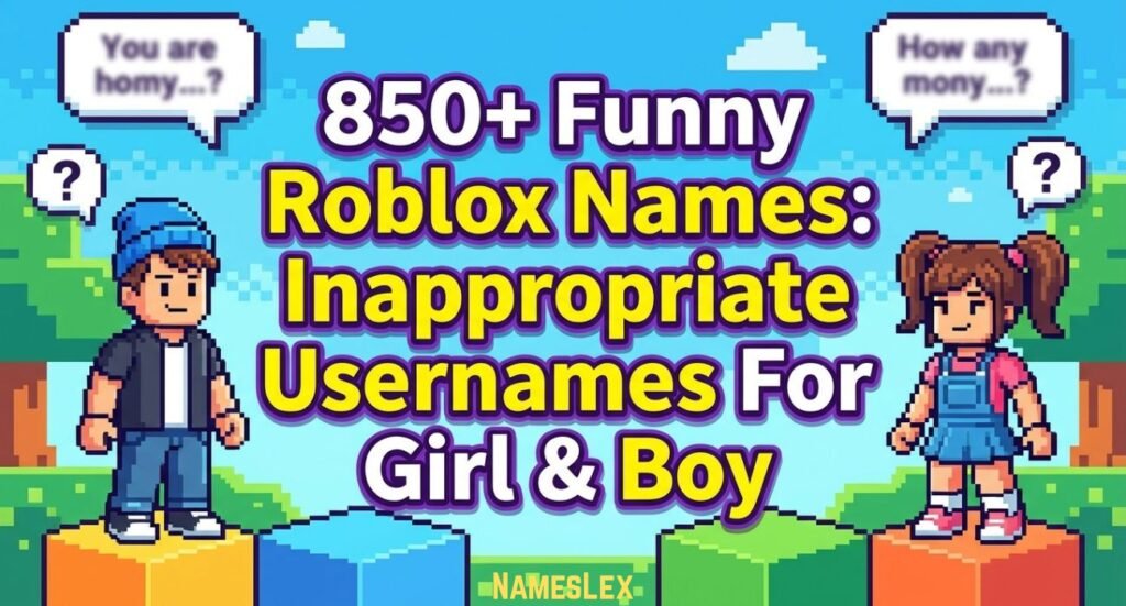 Funny Roblox Names